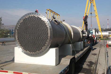 Crystallier Vessel and Heat Exchanger Molyb project